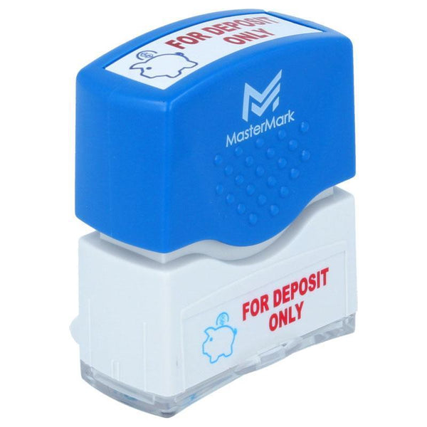 Office Stamps Two Color For Deposit Only Stamp