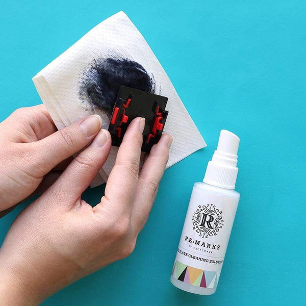 Re:Marks Stamps Re:Marks Cleaning Solution