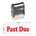 Past Due Stamp