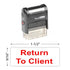 Return To Client Stamp