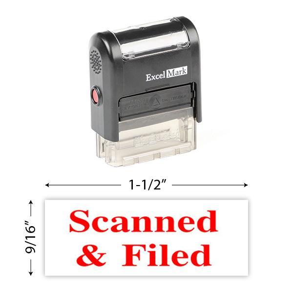 Scanned & Filed Stamp