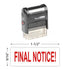 Final Notice! Stamp