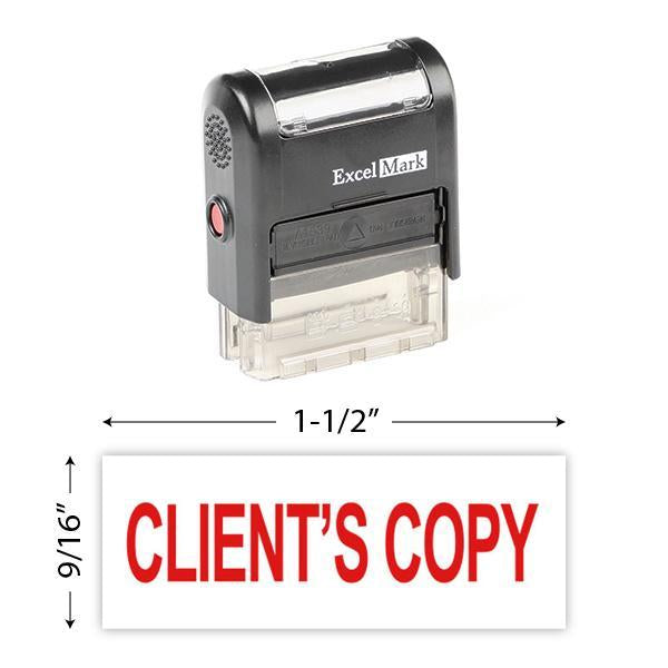 Client's Copy Stamp