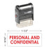 Personal And Confidential Stamp