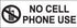 No Cell Phone Use Sign